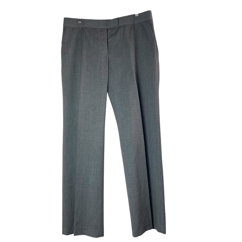 STELLA MCCARTNEY Wool Dress Pants Trousers Tailored Fit Gray Size 44 (US 8-10)